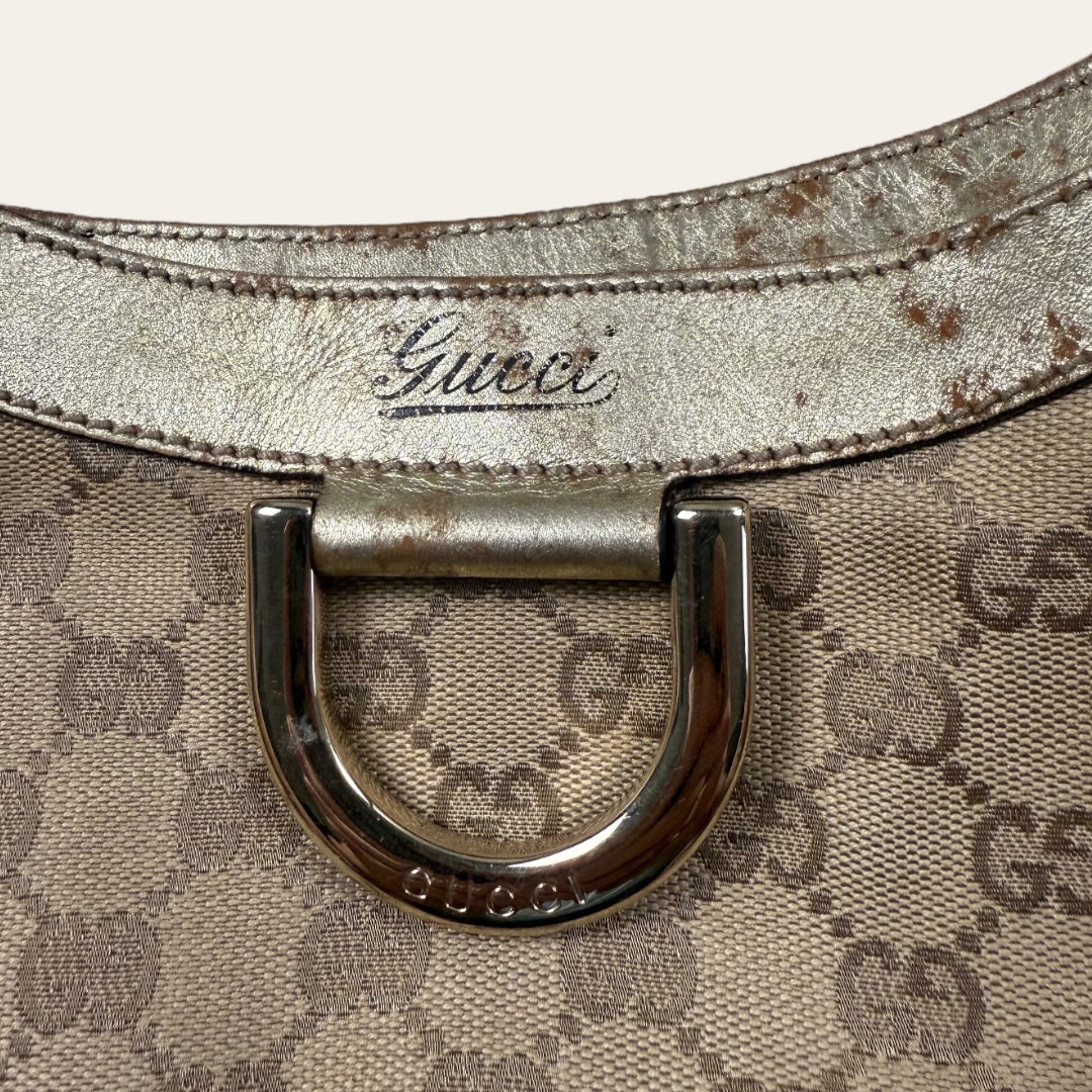 Gucci handbag beige/gold