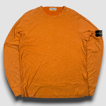 Stone Island longsleeve orange - Large