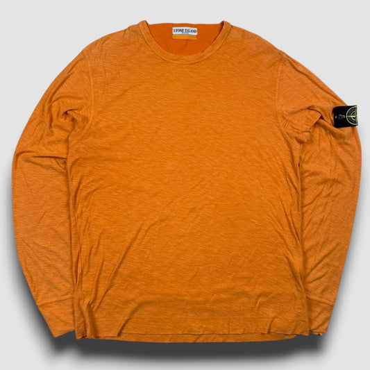 Stone Island longsleeve orange - Large