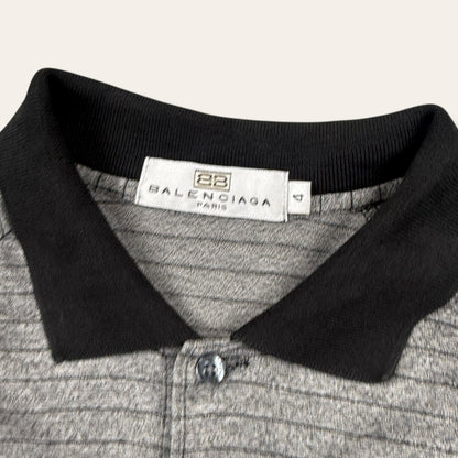 Balenciaga polo shirt grey - Medium