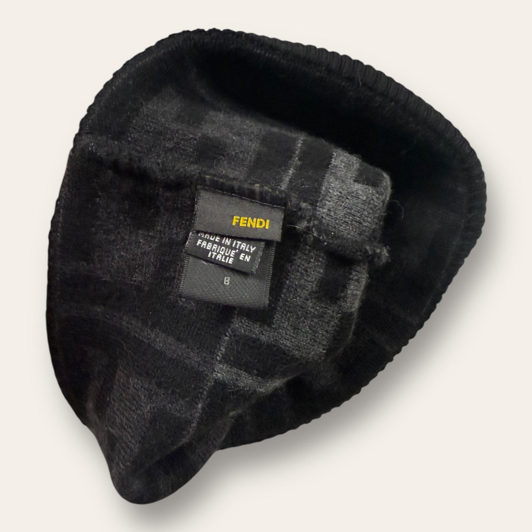 Fendi hat black/grey