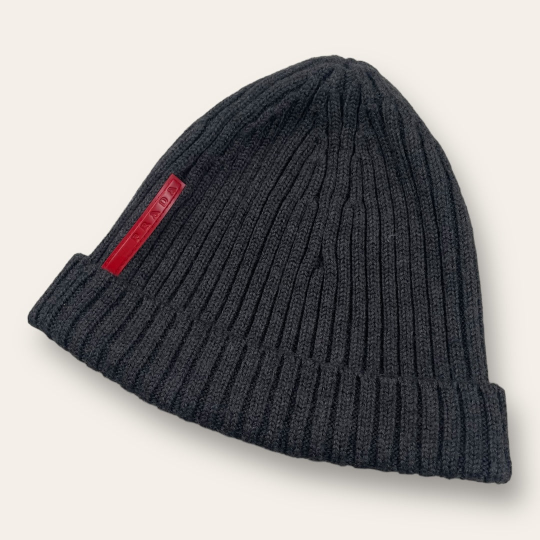 Prada sport beanie grey