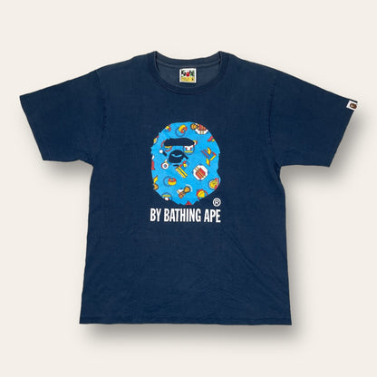 Bape tee navy - Medium