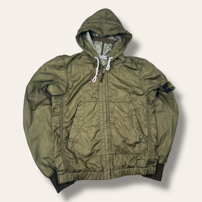 Stone Island jacket dark green - Small