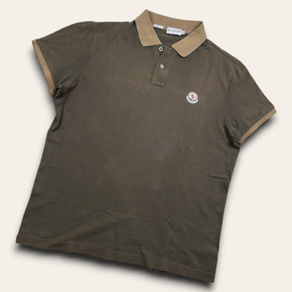 Moncler polo dark green