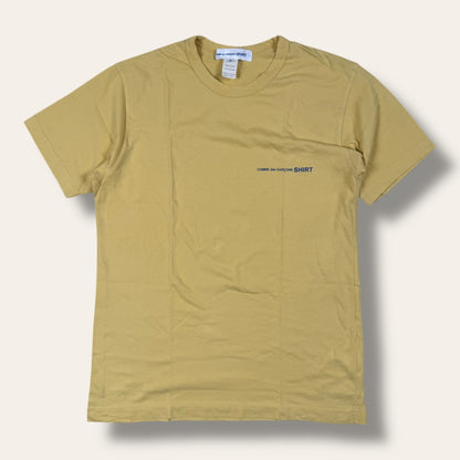 Comme des garcons tee yellow - Medium