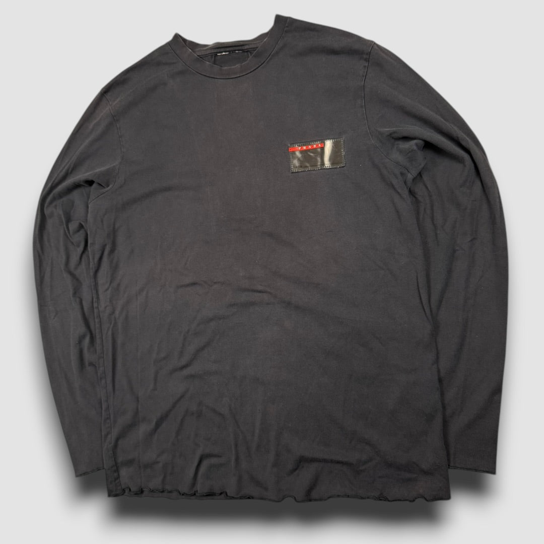 Prada luna rossa challenge 2003 longsleeve black - Medium