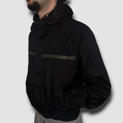 Prada 2007 technical jacket black - Medium