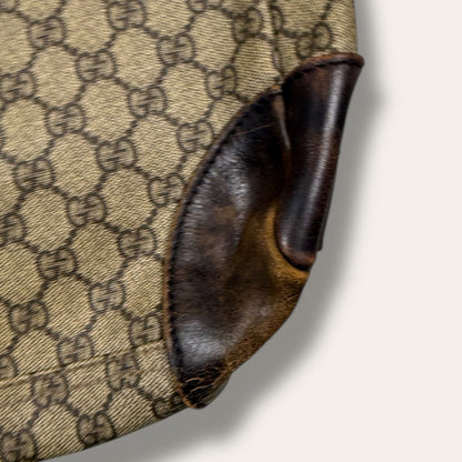 Gucci canvas shoulder bag