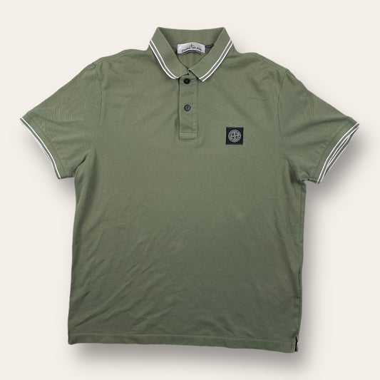 Stone Island polo green - Large