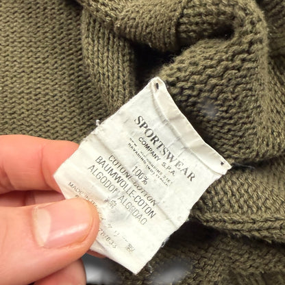 Stone Island knitted sweater khaki - Large