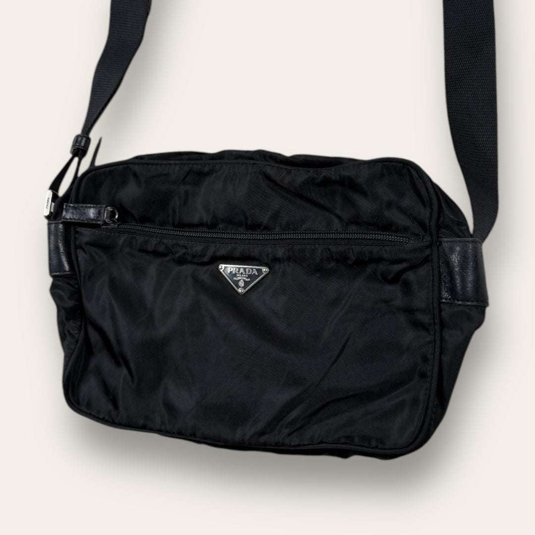 Prada shoulder bag black