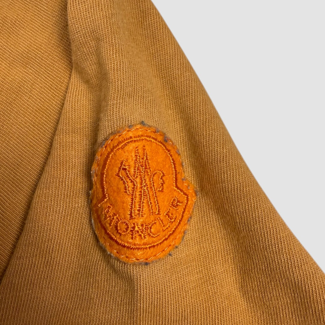 Moncler logo tee camel - Medium
