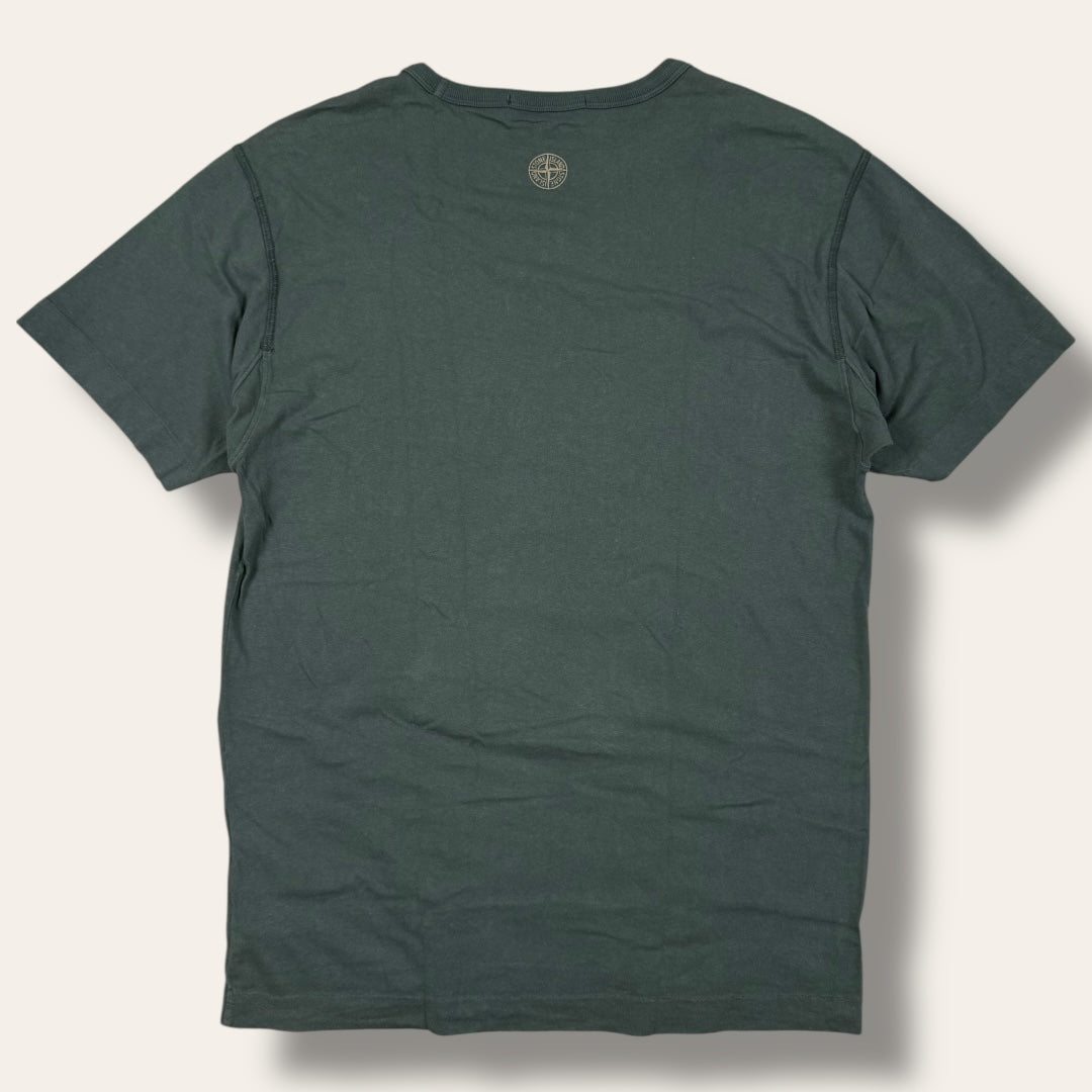 Stone Island tee dark green - Large