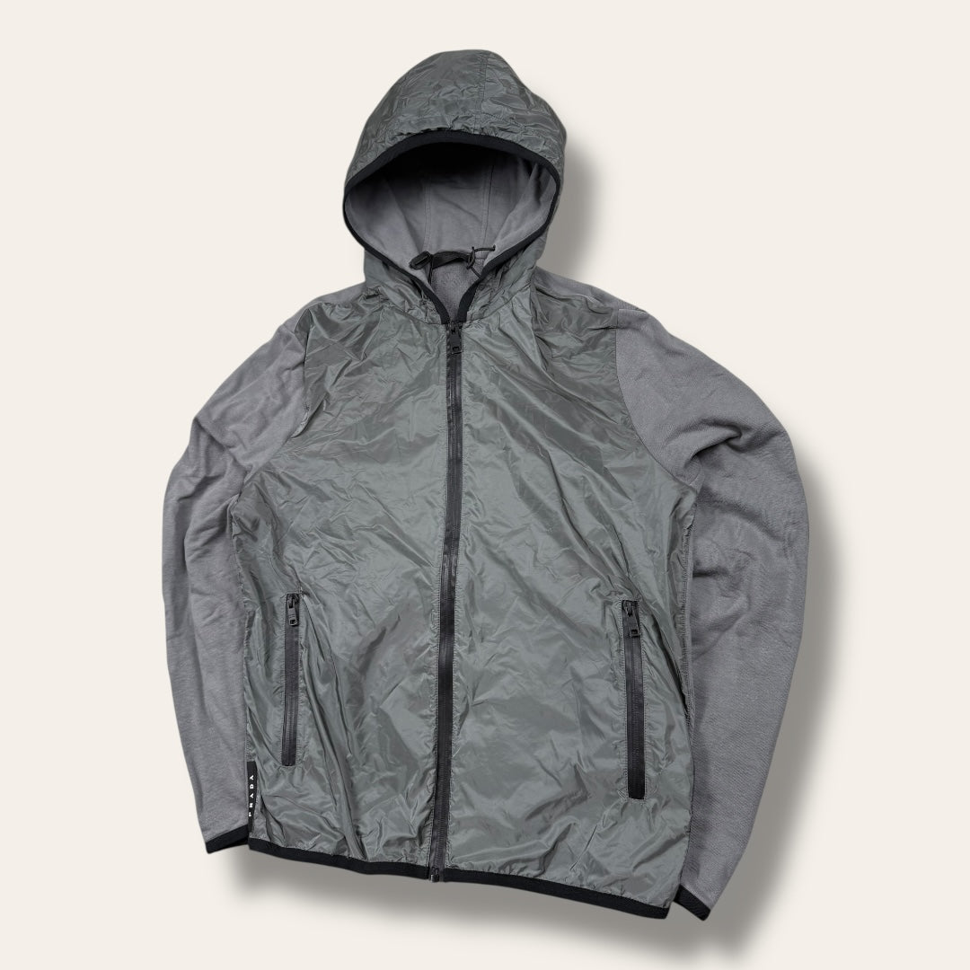 Prada zip-up vest grey - Small