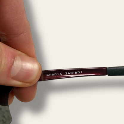 Prada sport glasses red