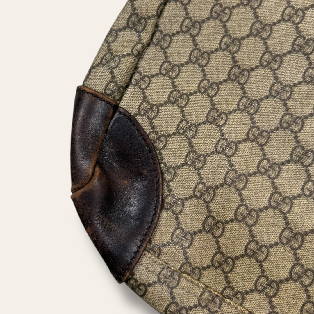 Gucci canvas shoulder bag