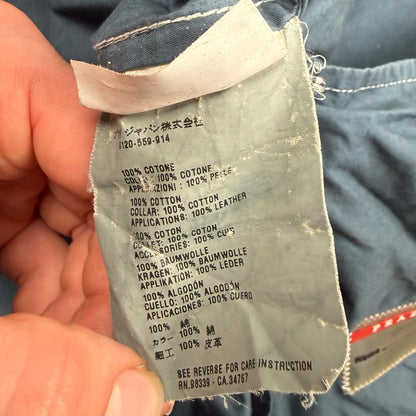 Prada bomber jacket blue - small