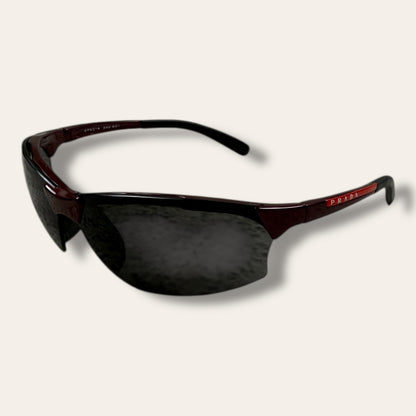 Prada sport glasses red