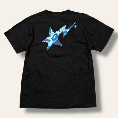 Bape Bapesta tee blue camo - Small