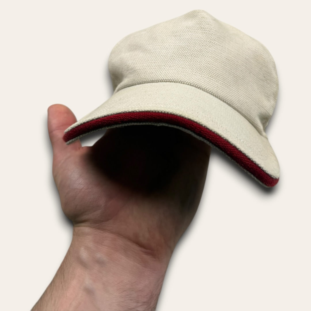 Gucci canvas cap white - Medium
