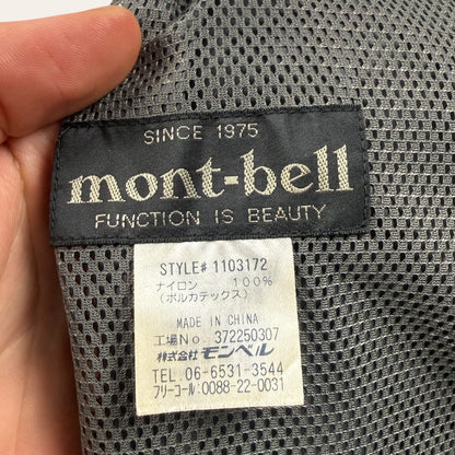 Montbell windbreaker black - Large