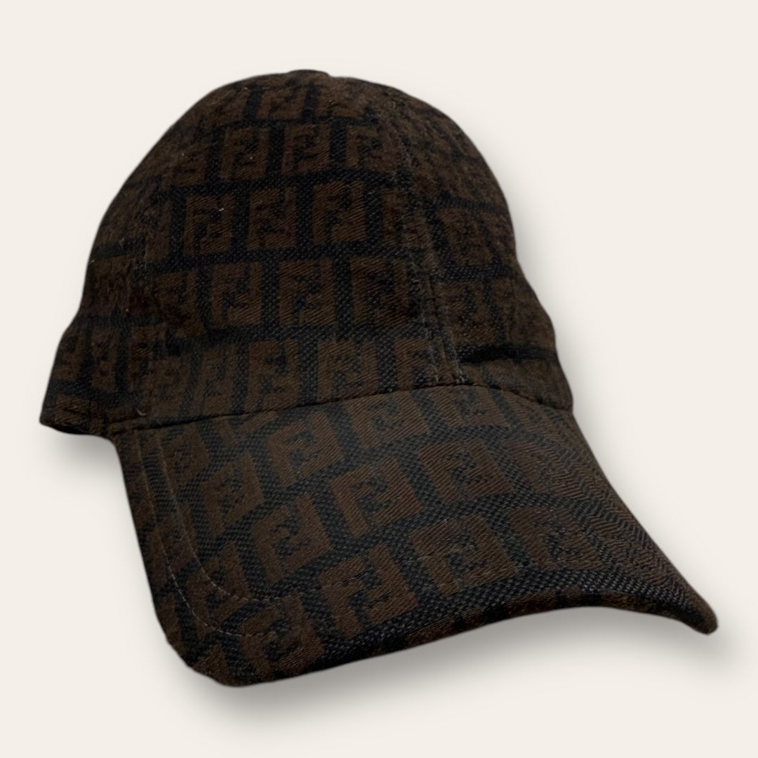 Fendi Cap brown/black - one size