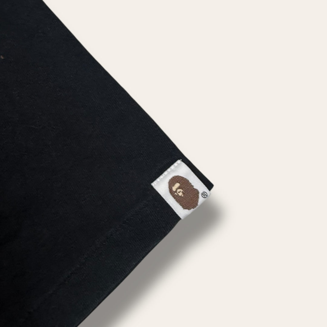 Bape ape tee purple/black - XXL