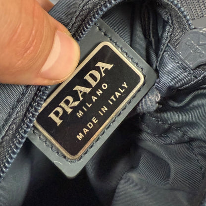 Prada shoulder bag navy