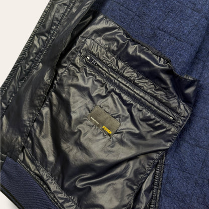 Fendi monogram jacket navy - Medium