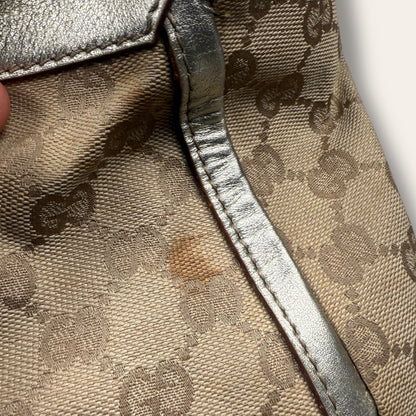 Gucci canvas handbag