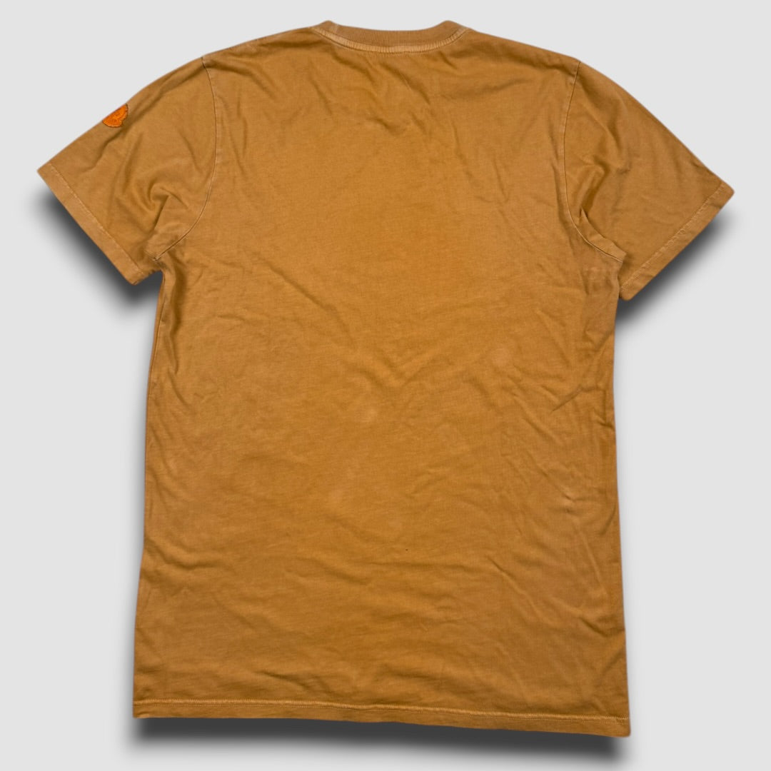 Moncler logo tee camel - Medium