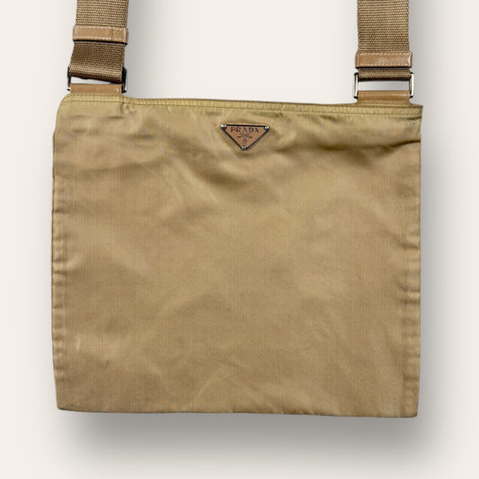 Prada shoulder bag beige