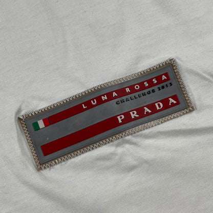 Prada Luna Rossa tee white - Medium