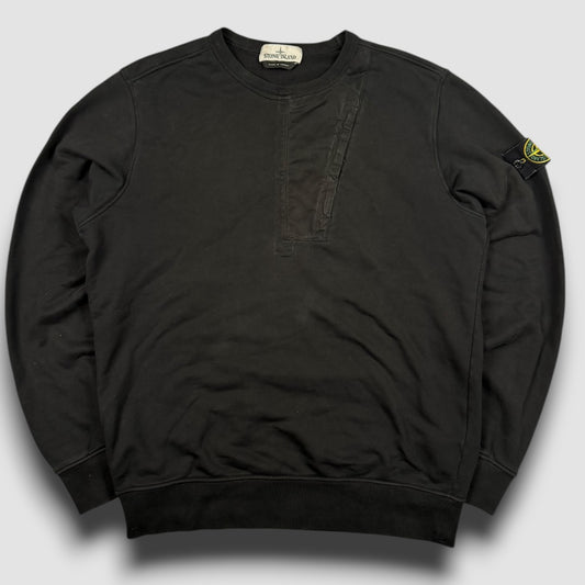 Stone Island sweater black - Large