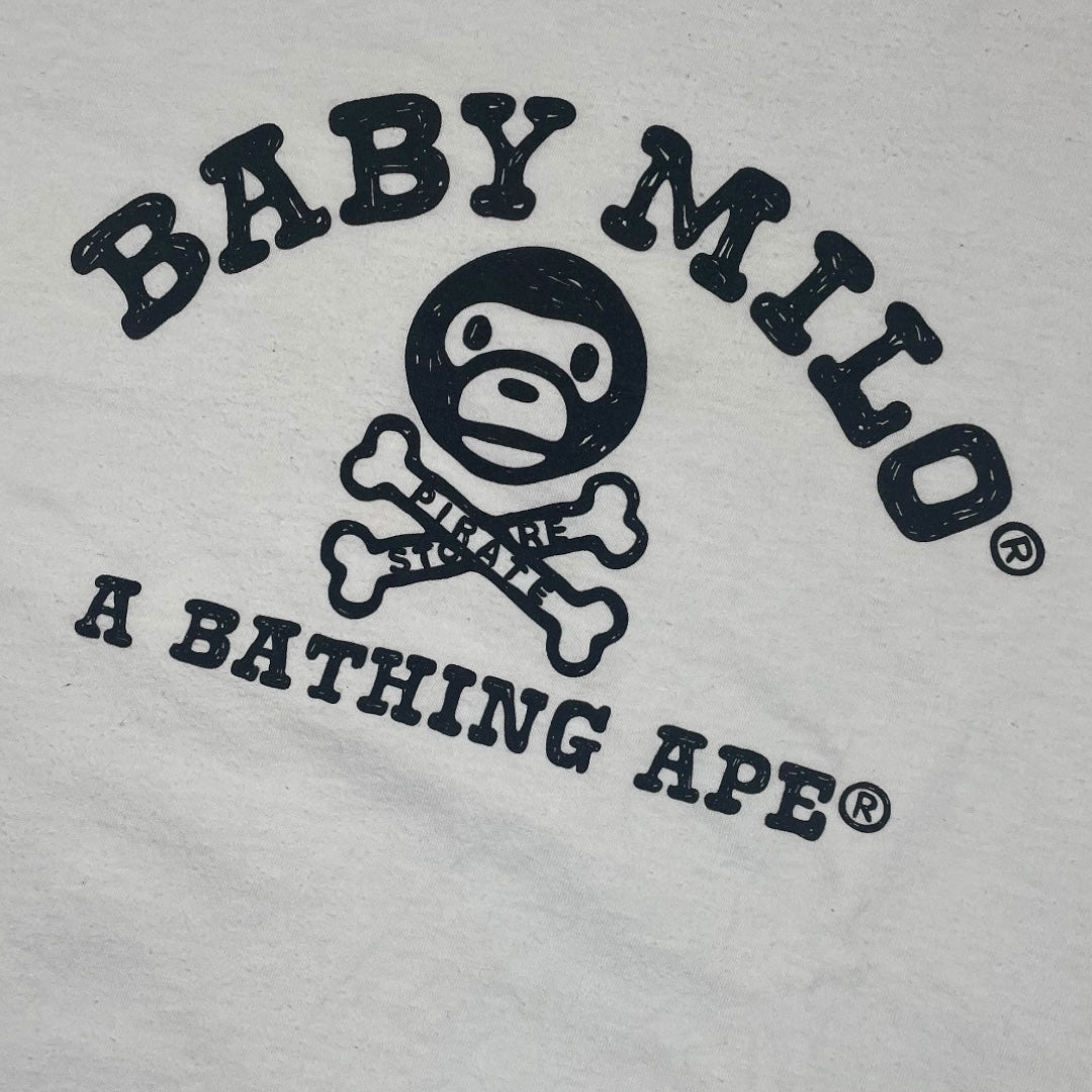 Bape baby milo tee white - Medium