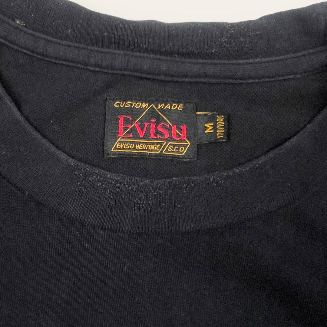 Evisu tee black - Medium