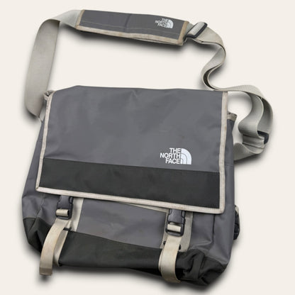 The north face messenger bag grey