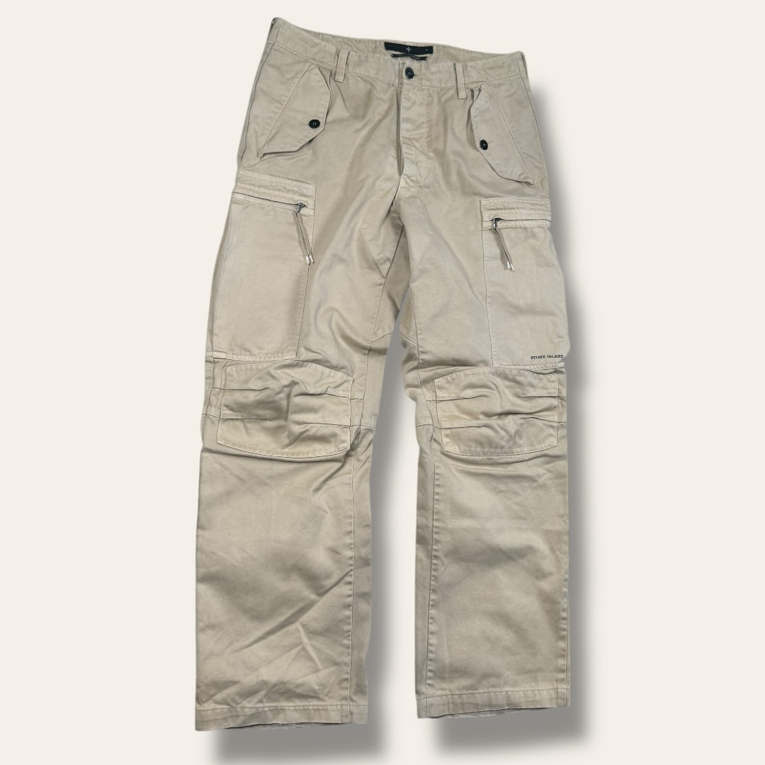 Stone Island cargo pants beige - Large