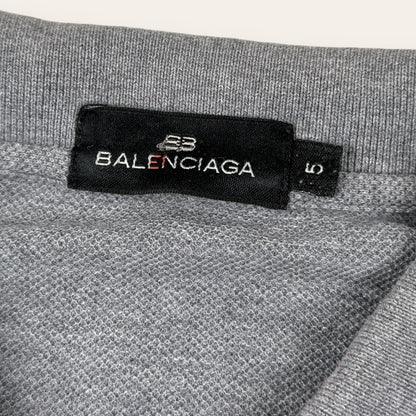 Balenciaga L/S polo grey - Large