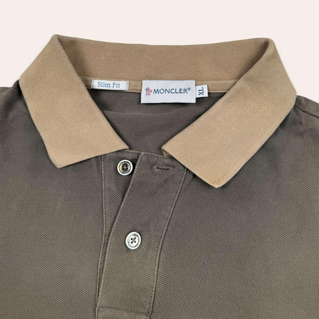 Moncler polo dark green