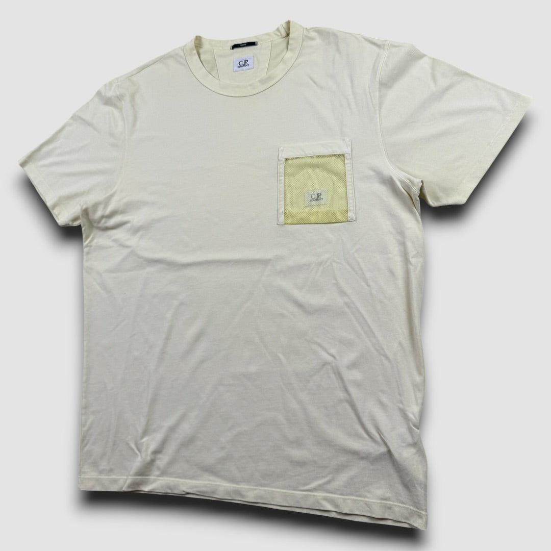 C.P. Company tacting tee butter yellow - Large