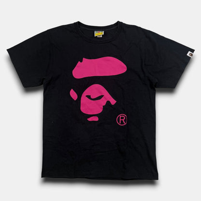 Bape head tee pink - Medium