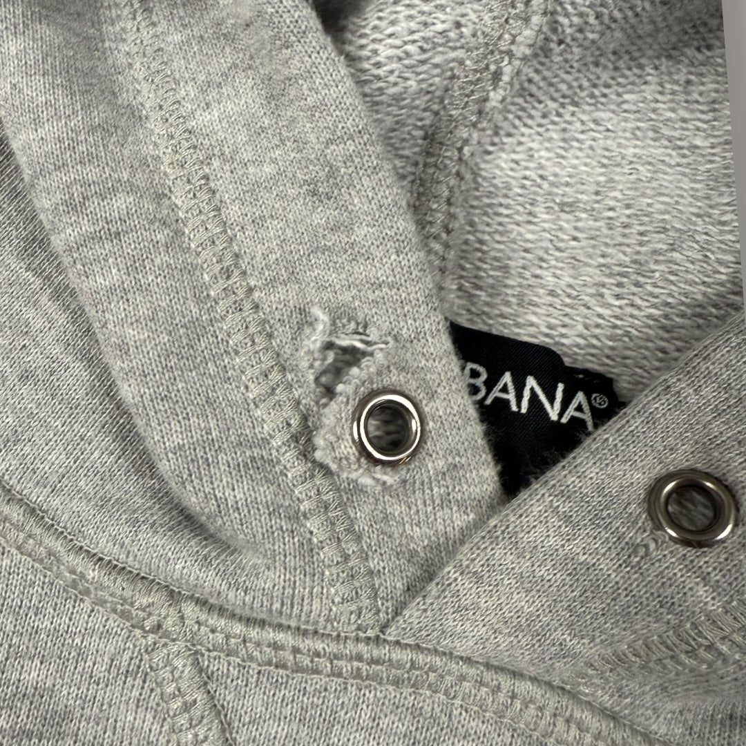 Dolce & Gabbana Steve Mcqueen hoodie grey - Large