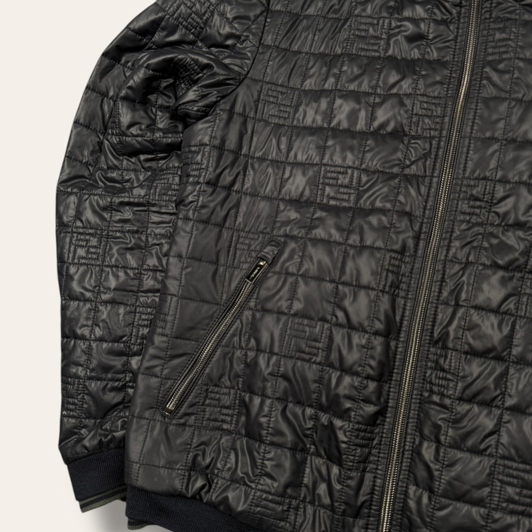 Fendi monogram jacket black - Medium
