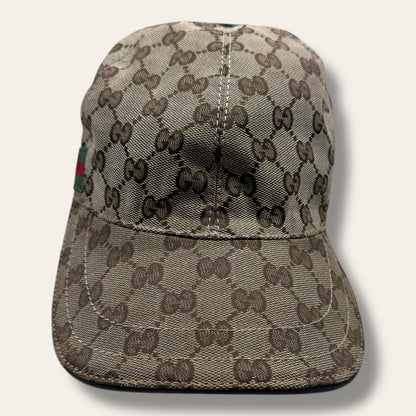 Gucci canvas cap beige - Small