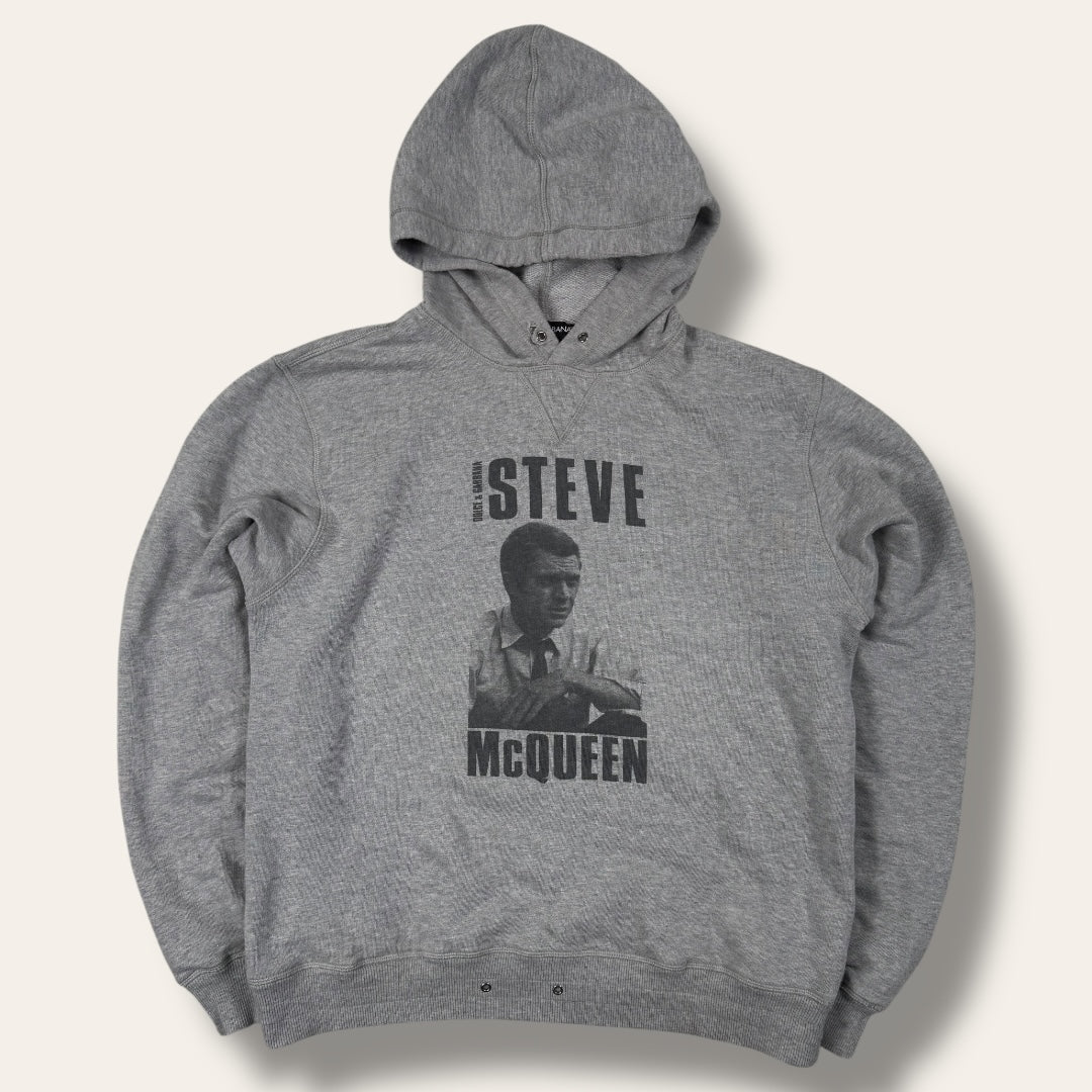 Dolce & Gabbana Steve Mcqueen hoodie grey - Large