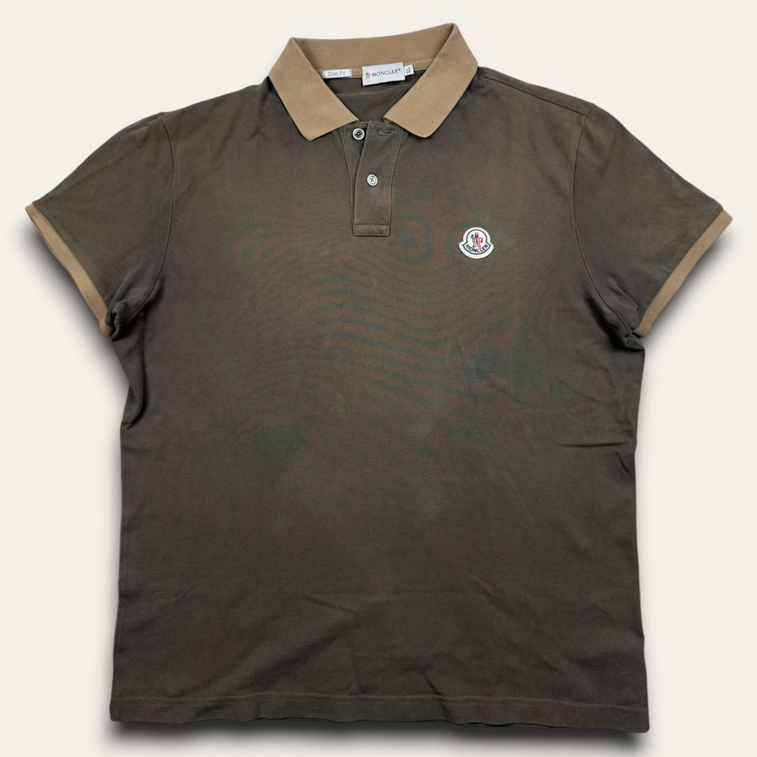Moncler polo dark green