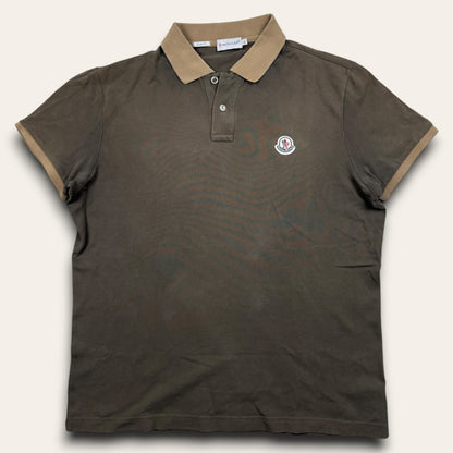 Moncler polo dark green