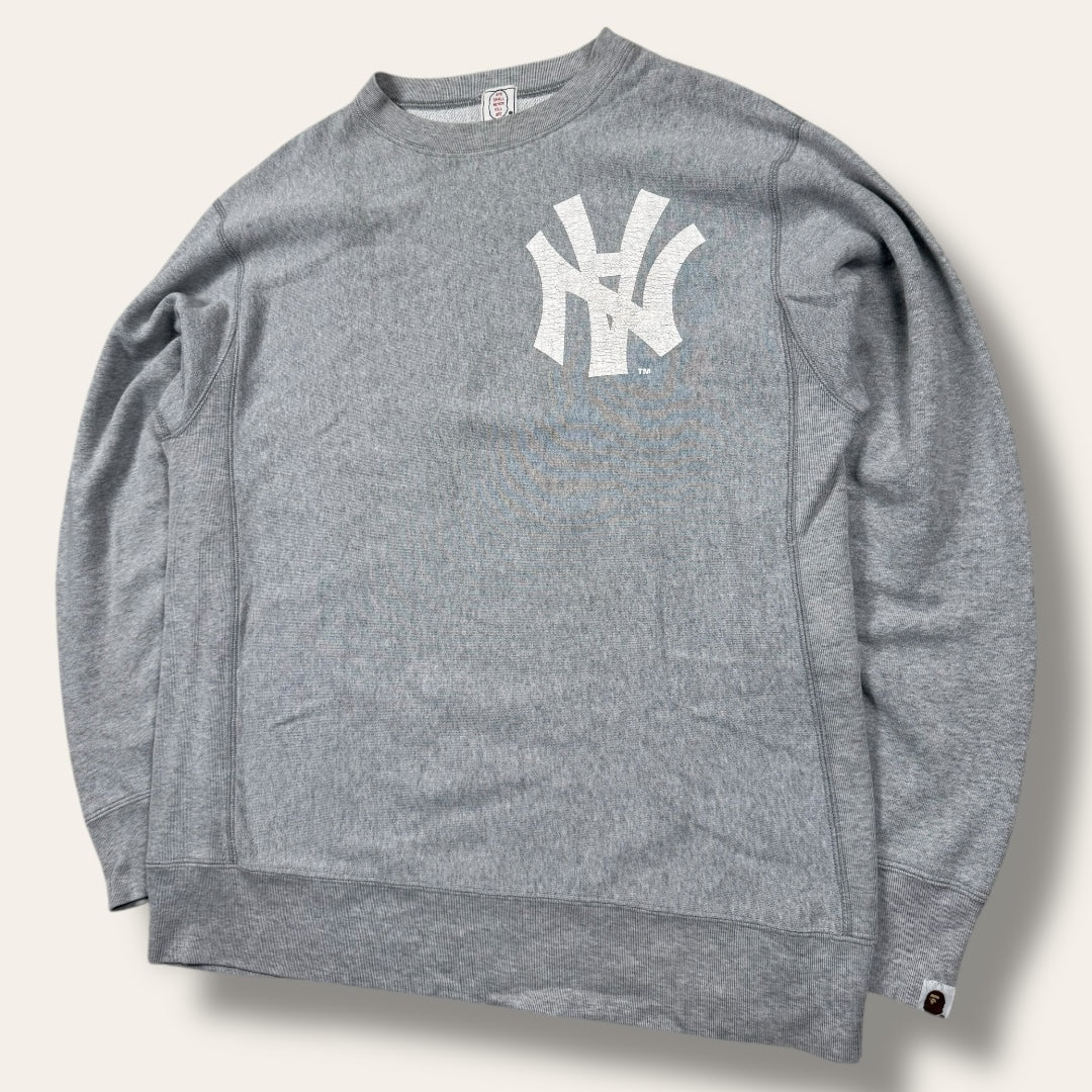 Bape NY sweater grey - Medium